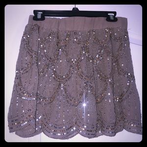 Sequin skirt American rag